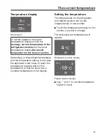 Preview for 27 page of Miele KFN 29683 D brws Operating And Installation Instructions