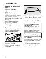 Preview for 64 page of Miele KFN 29683 D brws Operating And Installation Instructions