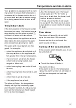 Preview for 27 page of Miele KFN 37232 iD Operating And Installation Instructions