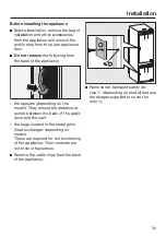 Предварительный просмотр 59 страницы Miele KFN 37232 iD Operating And Installation Instructions