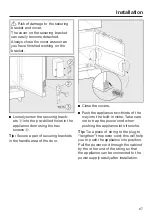 Предварительный просмотр 67 страницы Miele KFN 37232 iD Operating And Installation Instructions