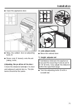 Предварительный просмотр 75 страницы Miele KFN 37232 iD Operating And Installation Instructions