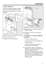 Предварительный просмотр 77 страницы Miele KFN 37232 iD Operating And Installation Instructions