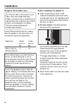 Preview for 80 page of Miele KFN 37432 iD Operating And Installation Instructions