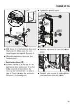 Preview for 99 page of Miele KFN 37432 iD Operating And Installation Instructions