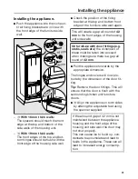 Preview for 91 page of Miele KFN 37682 iD Operating And Installation Instructions