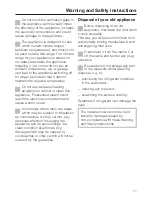 Preview for 11 page of Miele KFN 763 SD ed Operating And Installation Instructions