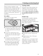 Preview for 29 page of Miele KFN 763 SD ed Operating And Installation Instructions