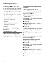 Preview for 42 page of Miele KFN 7734 D Operating Instructions Manual