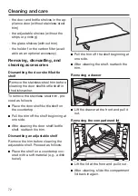 Preview for 72 page of Miele KFN 7734 D Operating Instructions Manual