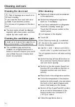 Preview for 74 page of Miele KFN 7734 D Operating Instructions Manual