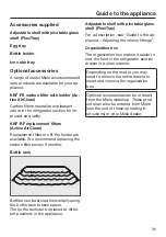 Preview for 39 page of Miele KFN 7784 D Operating Instructions Manual