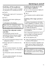 Preview for 41 page of Miele KFN 7784 D Operating Instructions Manual