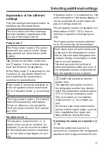 Preview for 47 page of Miele KFN 7784 D Operating Instructions Manual