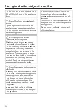 Preview for 56 page of Miele KFN 7784 D Operating Instructions Manual