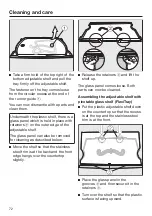 Предварительный просмотр 72 страницы Miele KFN 7784 D Operating Instructions Manual