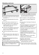 Preview for 74 page of Miele KFN 7784 D Operating Instructions Manual