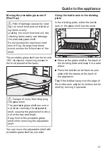 Предварительный просмотр 37 страницы Miele KFN 7795 D Operating Instructions Manual