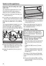 Предварительный просмотр 38 страницы Miele KFN 7795 D Operating Instructions Manual