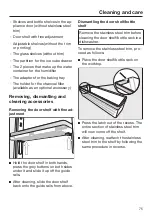 Предварительный просмотр 75 страницы Miele KFN 7795 D Operating Instructions Manual