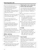 Preview for 32 page of Miele KFN 8462 SD Operating And Installation Manual