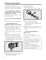 Preview for 36 page of Miele KFN 8462 SD Operating And Installation Manual