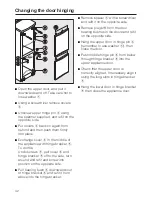 Предварительный просмотр 42 страницы Miele KFN 8462 SD Operating And Installation Manual