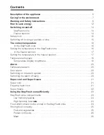 Preview for 2 page of Miele KFN 8701 SE ed-1 Operating And Installation Instructions