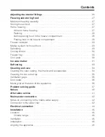 Preview for 3 page of Miele KFN 8701 SE ed-1 Operating And Installation Instructions