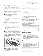 Preview for 35 page of Miele KFN 8701 SE ed-1 Operating And Installation Instructions