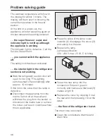 Предварительный просмотр 38 страницы Miele KFN 8767 S ed-2 Operating And Installation Manual