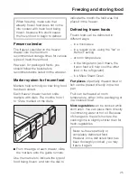 Предварительный просмотр 25 страницы Miele KFN 8992 SD ED Operating And Installation Instructions