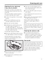 Предварительный просмотр 31 страницы Miele KFN 8992 SD ED Operating And Installation Instructions