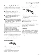 Preview for 15 page of Miele KFN 8993 SDE ed Operating And Installation Manual