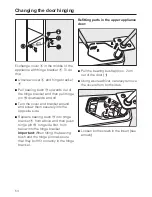 Предварительный просмотр 54 страницы Miele KFN 8996 SDE ED-1 Operating And Installation Manual