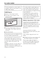 Preview for 32 page of Miele KFN 8997 SE ed Operating And Installation Manual