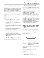 Предварительный просмотр 17 страницы Miele KFN 9755 IDE Operating And Installation Instructions