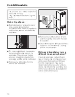 Preview for 50 page of Miele KFN 9755 IDE Operating And Installation Instructions