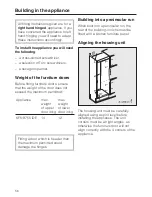 Предварительный просмотр 56 страницы Miele KFN 9755 IDE Operating And Installation Instructions