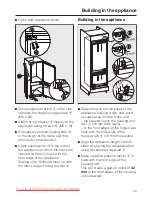 Preview for 55 page of Miele KFN 9758 iD Operating And Installation Instructions