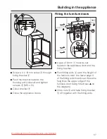 Предварительный просмотр 57 страницы Miele KFN 9758 iD Operating And Installation Instructions