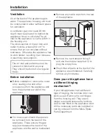 Предварительный просмотр 46 страницы Miele KFN 9758 iD Operating And Installation Manual