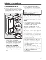 Preview for 63 page of Miele KFNS 37232 iD Operating And Installation Instructions