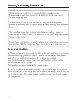 Preview for 10 page of Miele KFNS37452iDE Operating And Installation Instructions