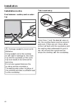 Preview for 40 page of Miele KM 2012 G Operating And Installation Instructions