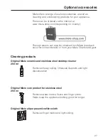 Preview for 27 page of Miele KM 2012 Operating Instructions Manual