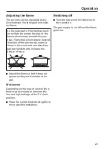 Preview for 29 page of Miele KM 2034 Operating And Installation Instructions