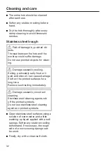 Preview for 32 page of Miele KM 2034 Operating And Installation Instructions