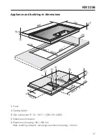 Preview for 37 page of Miele KM 2256 Operating And Installation Manual