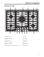 Предварительный просмотр 7 страницы Miele KM 2312 Operating And Installation Instructions